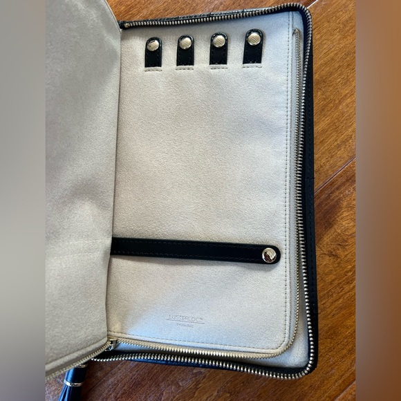 Refined leather Bony Levy jewelry travel case - Picture 5 of 5